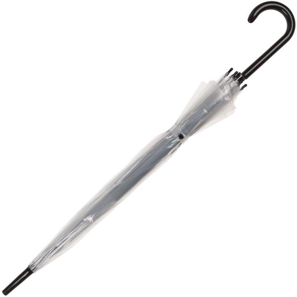 4er-Set Stabiler Regenschirm mit Automatiköffnung, transparent, Ø 85 cm, moderner und stylischer Regenlook, leichte Handhabung