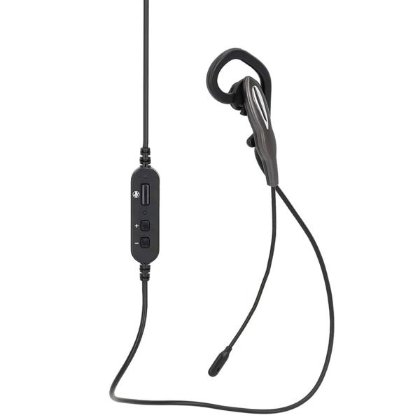 Flexibles In-Ear Headset mit abnehmbarem Ohrbügel: Sicherer Halt & bequemer Tragekomfort, ideal für Arbeit & Freizeit, klare Sprachqualität