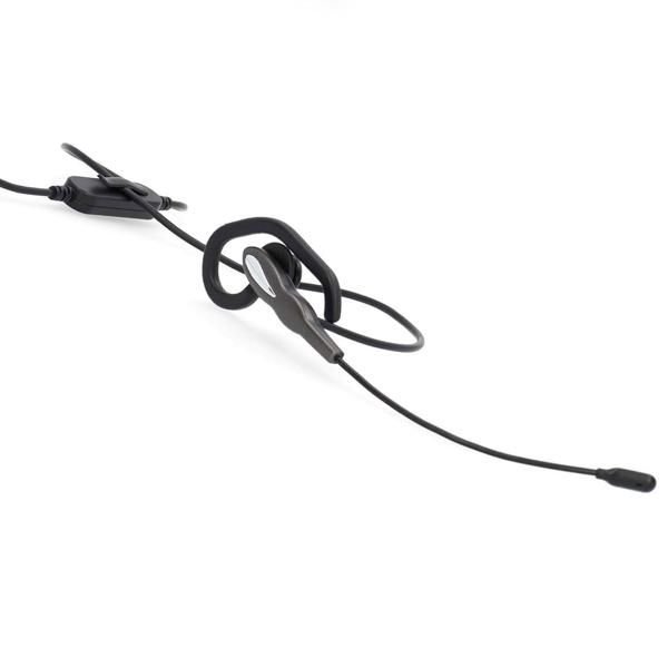 Flexibles In-Ear Headset mit abnehmbarem Ohrbügel: Sicherer Halt & bequemer Tragekomfort, ideal für Arbeit & Freizeit, klare Sprachqualität