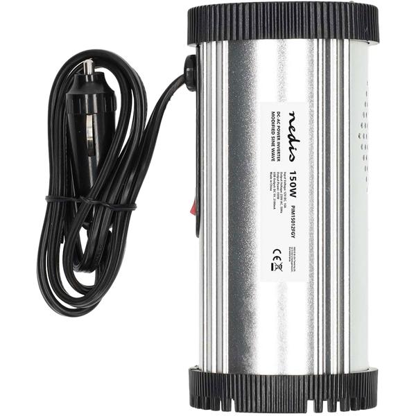 Kfz-Wechselrichter 12V auf 230V - USB-Ladeport für Smartphones & Tablets - 300W Spitzenleistung- Ideal für Reise, Wohnmobil & Boot