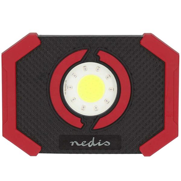 2er-Set COB-LED Arbeitsleuchte & Powerbank - 1000lm, Akkubetrieb, freihändig mit Magnet - IP21, USB-C, 5 Modi, 180° Stativ