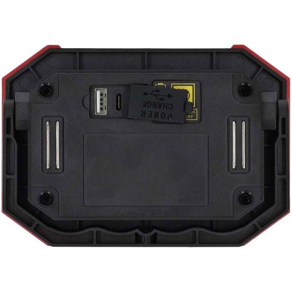 2er-Set COB-LED Arbeitsleuchte & Powerbank - 1000lm, Akkubetrieb, freihändig mit Magnet - IP21, USB-C, 5 Modi, 180° Stativ