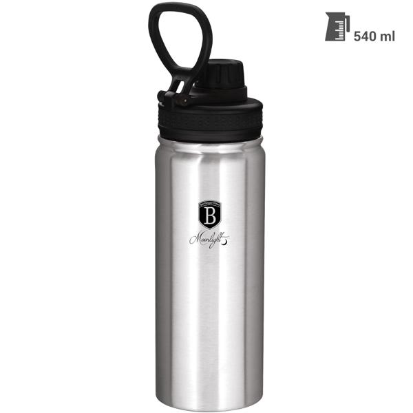 Robuste 540ml Edelstahl Trinkflasche / Sportflasche: Langlebig, geschmacksneutral & ideal für Fitness, Outdoor & Büro, Auslaufsicher & leicht zu reinigen