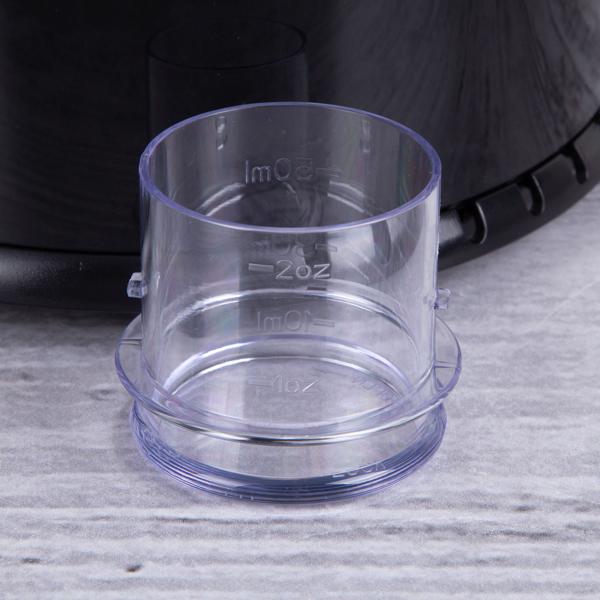 Design Standmixer 1,5 Liter: Stilvoller 600 Watt Mixer in Schwarz-Roségold mit robustem Glaskrug. Maximale Leistung und ein Highlight in jeder Küche