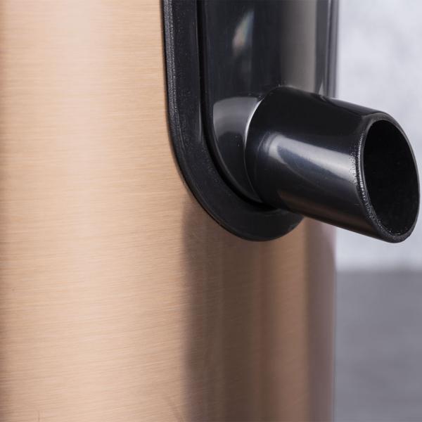 Kraftvoller Entsafter für Obst & Gemüse, 500W, großem Fruchtfleischbehälter & 600 ml Saftbehälter – edles Design in Roségold für frische Säfte