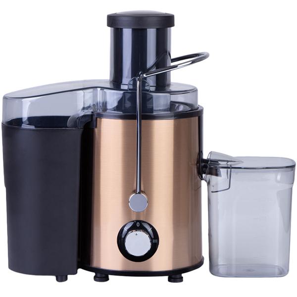 Kraftvoller Entsafter für Obst & Gemüse, 500W, großem Fruchtfleischbehälter & 600 ml Saftbehälter – edles Design in Roségold für frische Säfte