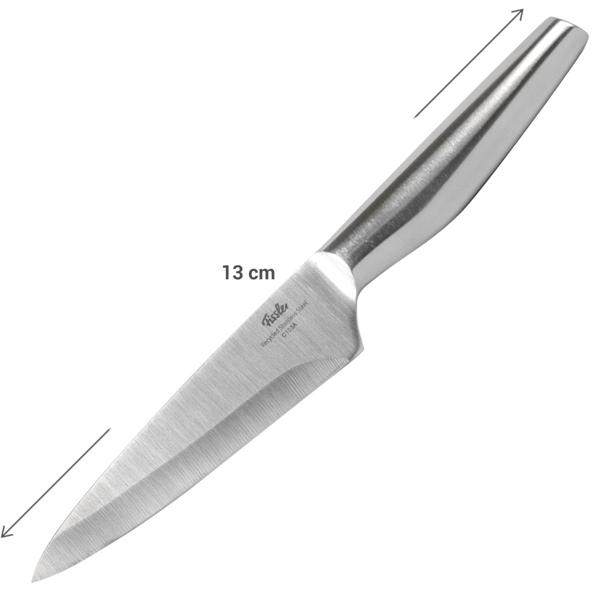 Fissler Universal-Messer 2er-Set - 13 cm Klinge für Fleisch Obst Gemüse - Edelstahl Küchenmesser - RedDot & Green Product Award 2021