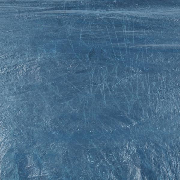 Notfall Regenponcho Blau mit Kapuze & Ärmeln - Wiederverwendbar & Platzsparend Faltbar für Outdoor - Aus robustem PE Kunststoff, ca. 120cm, 20g