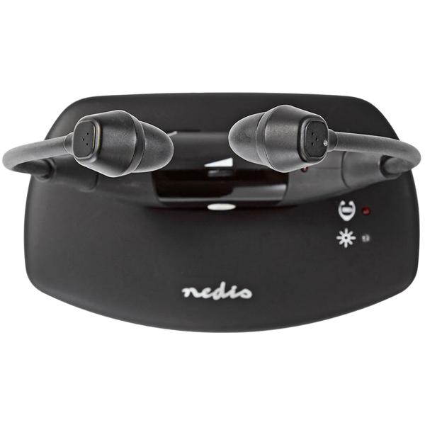 Kabelloser TV-Kinnbügel-Kopfhörer – leicht, ergonomisch & in Schwarz – klarer Sound, komfortabler Sitz & ideal für ungestörten TV Erlebnis