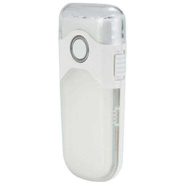 Clevere Akku LED-Taschenlampe für die Steckdose mit Einschaltautomatik: 20lm, weiss, bis 2h unabhängig - Nacht-&Notfalllicht für mehr Sicherheit