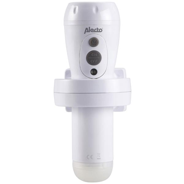 2er-Set Akku LED-Taschenlampe: 200lm, Einschaltautomatik, Nachtlicht, weiss - Automatik Notlicht & Taschenlampe in Einem – Praktisch & Zuverlässig