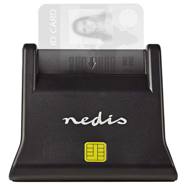 USB Kartenlesegerät für Speicherkarten & SmartCards - Sichere Online-Authentifizierung - Kompatibel mit Windows 7/8/10 - USB 2.0 Schnittstelle