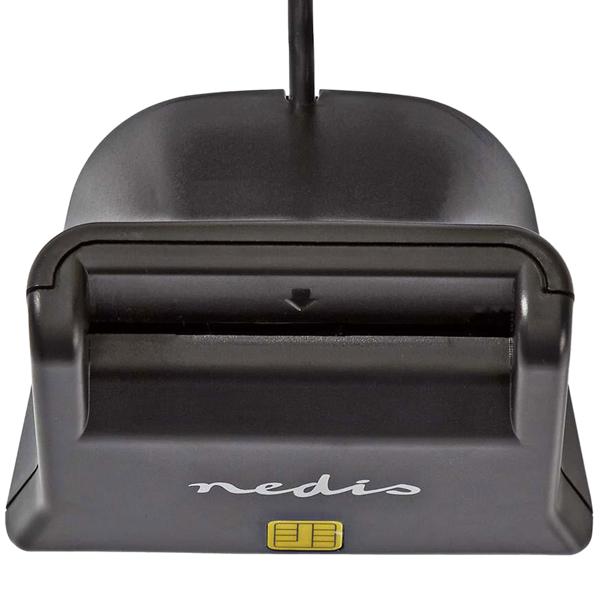 USB Kartenlesegerät für Speicherkarten & SmartCards - Sichere Online-Authentifizierung - Kompatibel mit Windows 7/8/10 - USB 2.0 Schnittstelle