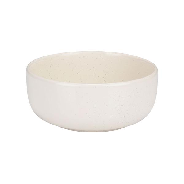 Geschirr-Set Steingut 16-teilig creme - Mikrowellen-/Spülmaschinengeeignet - 4x Speiseteller Ø 26.5 cm - 4x Schüsseln Ø 15 cm - 4x Frühstücksteller Ø 20 cm - 4x Tassen 350 ml