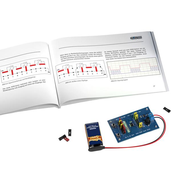 Lernpaket Digitale Elektronik - 72 Experimente für Anfänger & Profis - Verstehen & Gestalten digitaler Schaltungen - Inkl. Platine & 100+ Seiten Handbuch