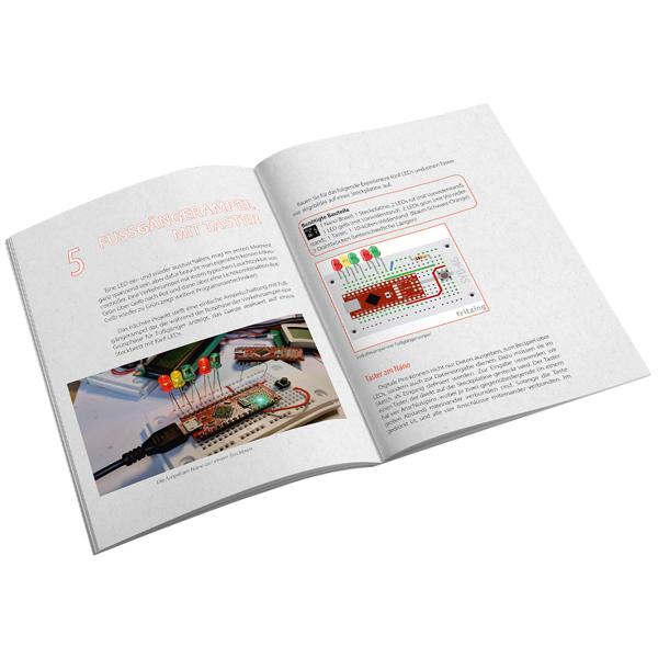 Innovatives Arduino Maker Kit für Einsteiger: Nano-Board, 2 Steckplatinen, 7 LEDs, Potentiometer - Für einfache Projekte und schnelle Erfolge