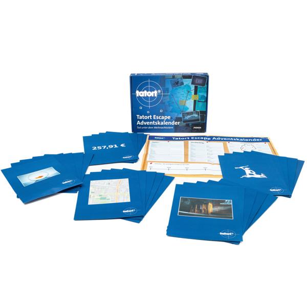 Tatort Escape Adventskalender - Tod unterm Weihnachtsstern - Krimi Adventskalender 1-4 Personen - 24 Türchen Hinweise - Mani Beckmann Autor
