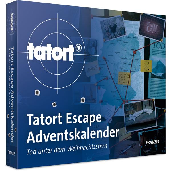Tatort Escape Adventskalender - Tod unterm Weihnachtsstern - Krimi Adventskalender 1-4 Personen - 24 Türchen Hinweise - Mani Beckmann Autor