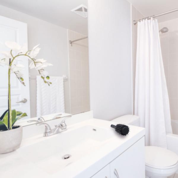 Haarbürste mit Geheimversteck, schwarz: Cleverer Safe für Geld & Schmuck auf Reisen & Zuhause, diskret, sicher & unauffällig