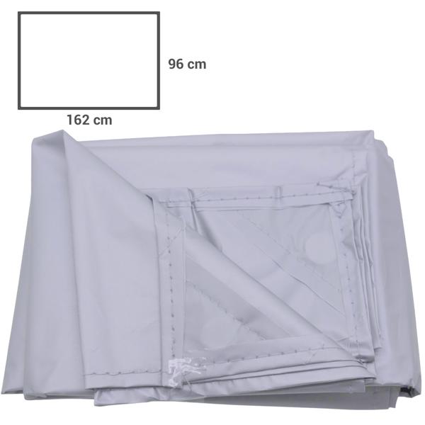 2er-Set Effektive Windschutzscheibenabdeckung mit Magneten: grau, 162 x 96 cm – Schutz vor Eis, Sonne, Staub, Pollen, schnelles Anbringen