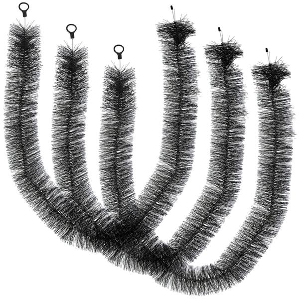 3er-Set Witterungsbeständige Dachrinnenbürste, je 4 m, Ø 12 cm: Effektiver Laubschutz & Schutz vor Verstopfung, langlebig, für Haus & Garten
