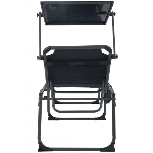 Multifunktionale Solar-Sonnenliege: 20W Solarpanel, 2 x USB, faltbar & wetterfest (IP54) - ideal für Garten, Terrasse, Camping & mehr