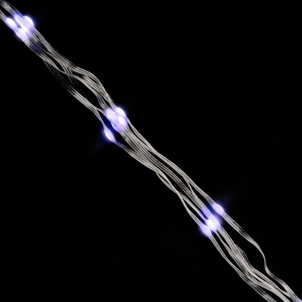 Bunte LED Sternschnuppe, 1,45m - 85 RGB LEDs für traumhafte Lichtatmosphäre - ganzjährig einsetzbar, Partydeko, Terrasse, Balkon, IP44, Fernbedienung