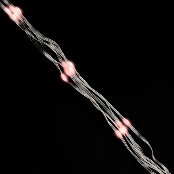 Bunte LED Sternschnuppe, 1,45m - 85 RGB LEDs für traumhafte Lichtatmosphäre - ganzjährig einsetzbar, Partydeko, Terrasse, Balkon, IP44, Fernbedienung