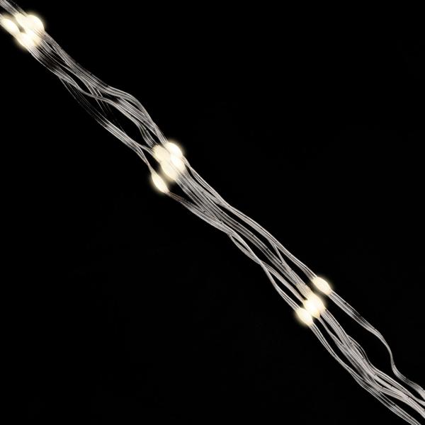 Bunte LED Sternschnuppe, 1,45m - 85 RGB LEDs für traumhafte Lichtatmosphäre - ganzjährig einsetzbar, Partydeko, Terrasse, Balkon, IP44, Fernbedienung