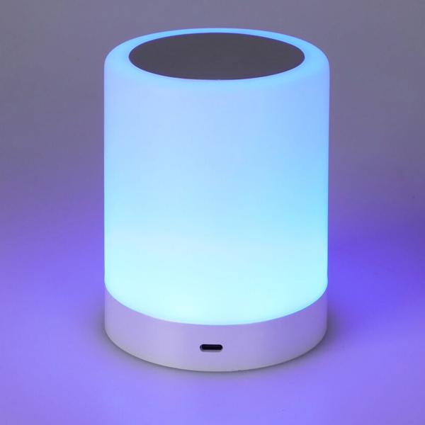 2er-Set Akku Tischlampe - dimmbar mit Touch-Funktion - 6 Lichtfarben, kabellos, USB-C-aufladbar, 18650 Li-Ion 1200 mAh