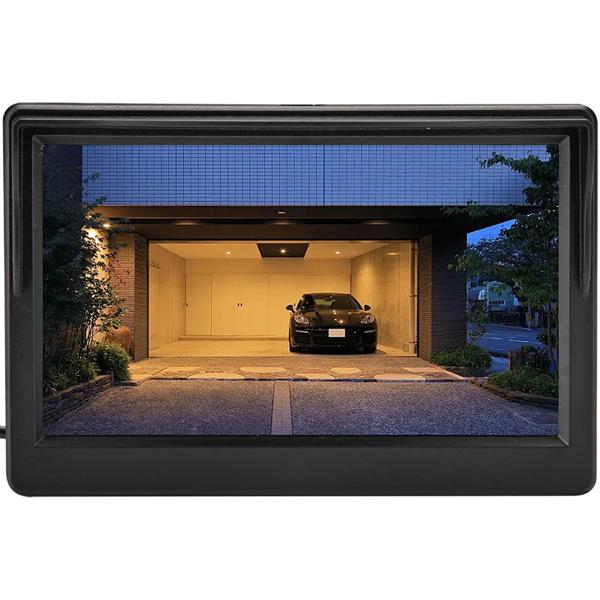 Kabellose Auto Funk-Rückfahrkamera, HD Qualität, FarbDisplay 12,7 cm, AHD-Sensor, IR Nachtsicht, Einparkhilfe für PKW, Gelände KFZ, Caravans