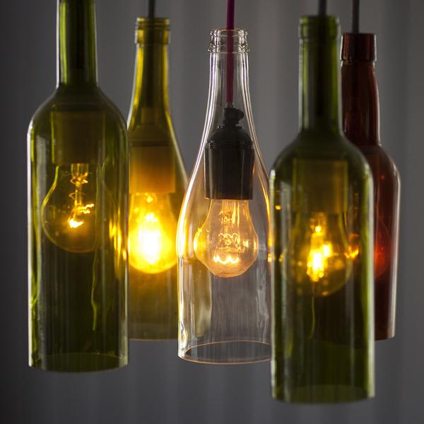 Glasschneider-Set mit Diamantschneidkopf – Flaschenschneider inkl. Sicherheitshandschuhe, Haltescheiben & Schleifpapier für Glasflaschen