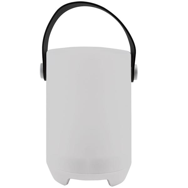 Akku Tischlampe mit 4 Lichtmodi - 16 RGB-Farben & weisses Licht - IP44 Schutzart für Innen- & Aussenbereiche - Inkl. Fernbedienung & USB-C Ladekabel