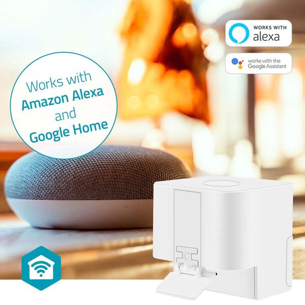 2er-Set Fingerrobot mit App-Steuerung, weiss - Schalter und Taster einfach per Smartphone steuern, komfortable Automatisierung für Zuhause