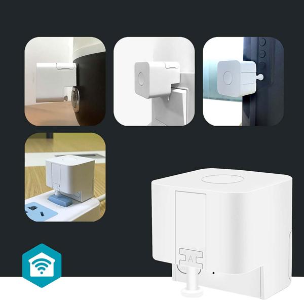 2er-Set Fingerrobot mit App-Steuerung, weiss - Schalter und Taster einfach per Smartphone steuern, komfortable Automatisierung für Zuhause