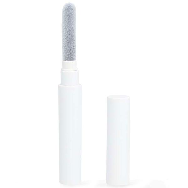 Reinigungsstift für In-Ear Kopfhörer - 3-in-1 Reinigungsset mit Spitze, Bürste, Schwamm - Hygienisch für AirPods, Tastaturen & Mobilgeräte - Weiss