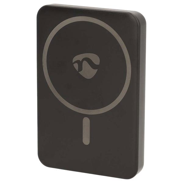 Powerbank 5000 mAh - kabelloses Laden mit 15W MagSafe - 20W USB-C Power Delivery - kompakt, 131g - LED-Anzeige für Smartphone