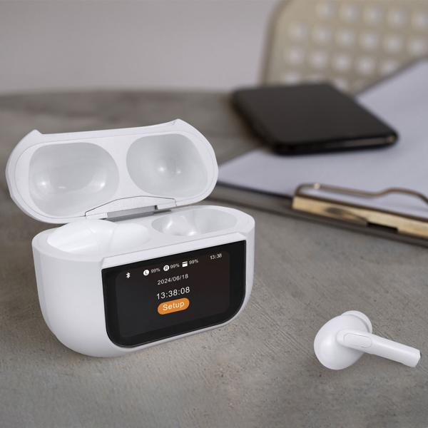 Kabellose ANC In-Ear Kopfhörer mit Ladebox & Touchscreen – erstklassiger Sound, aktive Geräuschunterdrückung, lange Akkulaufzeit & stilvolles Design