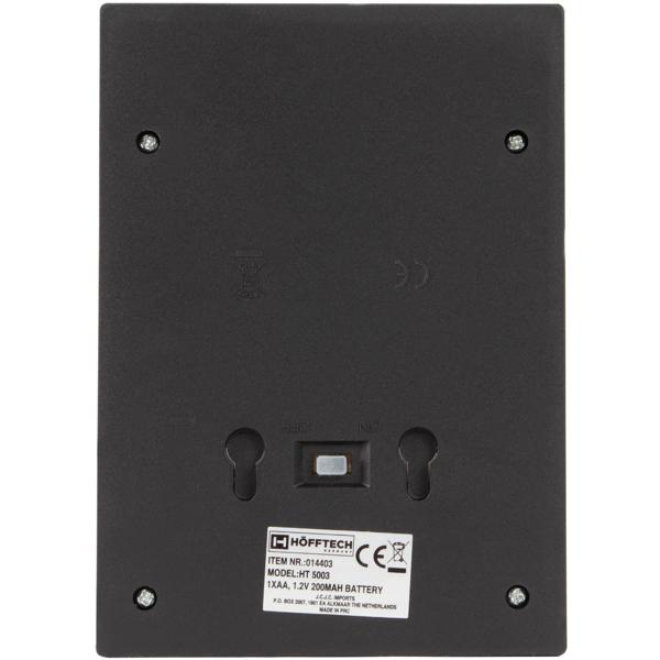 Elegante Solar Wandlampe - 8h Leuchtdauer, IP44 Spritzwasserschutz, warmweisses Licht - für sichere Aussenbereiche, Gartenwege - Schwarz, 16x11 cm