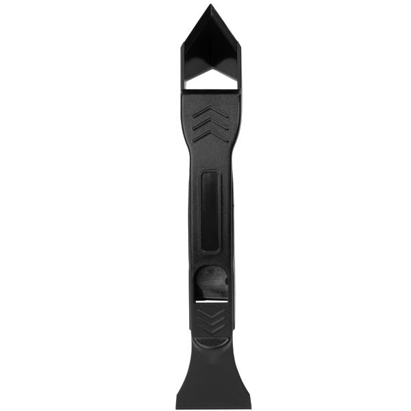 Fugen-Reparatur-Set 8-teilig - Entfernt Silikon Kleber rückstandslos - Metallschaber, Kunststoffschaber, Silikonkelle - 5 Aufsätze - Für Bad, Küche, Büro