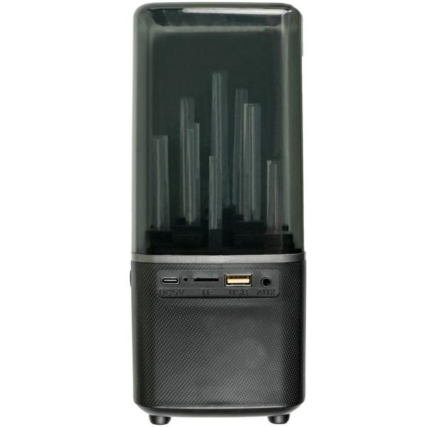 Tragbarer Party-Lautsprecher mit RGB-Licht, 22cm – Bluetooth, TF-Karte, USB & AUX, mobiler Sound für Partys & Events