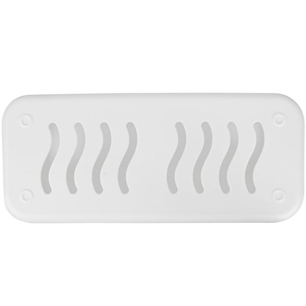 2er-Set Kabelbox mit Deckel - Ordnung für Schreibtisch & Wohnzimmer - Tablet- & Handyhalterung - 31x13,5x13cm, Weiss, PP - Sicher für Kinder