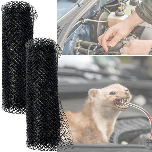 2er-Set Marderschutzgitter für Autos – robuster Schutz vor Marderbissen – zuschneidbar, 195x150cm HDPE – tierfreundlich & effektiv gegen Marderschäden