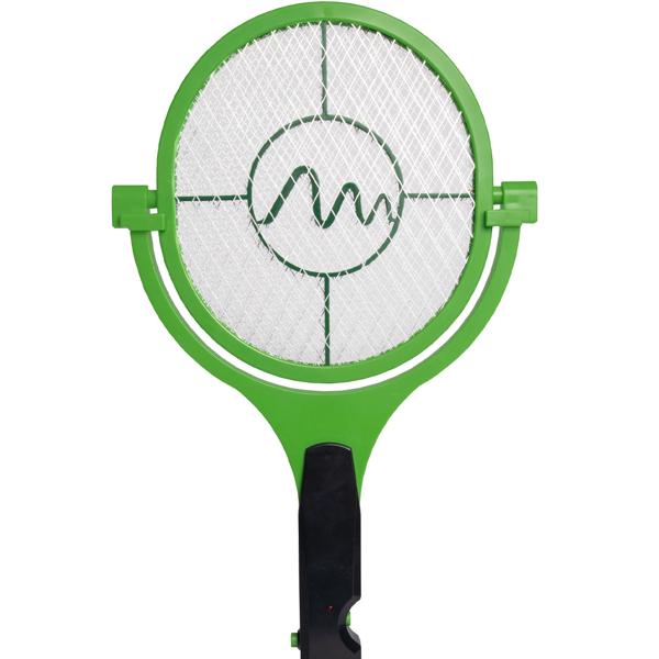 Elektrische Fliegenklatsche - 90° schwenkbar für Decken & Wände, fleckenlose Beseitigung von Mücken/Fluginsekten - Sicher für Kinder