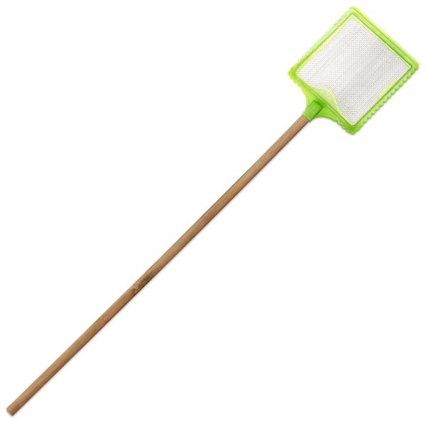 2er-Set XL Fliegenklatsche mit Bambus-Stab – 75 cm extra lang für mühelose Insektenbekämpfung von Mücken & Motten – hygienisch & robust