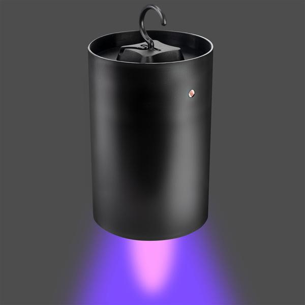 UV Insekten-Klebefalle - Batteriebetrieben, hygienisch, energiesparende UV-LED, automatisch Ein/Aus, für Zuhause & unterwegs - Reichweite 20 qm