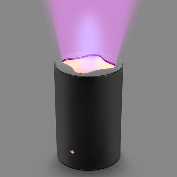 UV Insekten-Klebefalle - Batteriebetrieben, hygienisch, energiesparende UV-LED, automatisch Ein/Aus, für Zuhause & unterwegs - Reichweite 20 qm