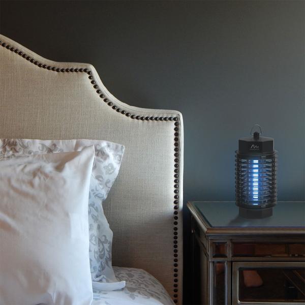 UV-Insektenvernichter 800-1000V: bis 50m², schwarz - Effektiver Insektenschutz ohne Chemie – Sichere & Langanhaltende Insektenabwehr für Ihr Zuhause