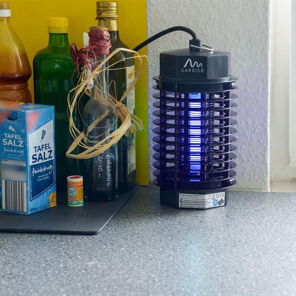 UV-Insektenvernichter 800-1000V: bis 50m², schwarz - Effektiver Insektenschutz ohne Chemie – Sichere & Langanhaltende Insektenabwehr für Ihr Zuhause