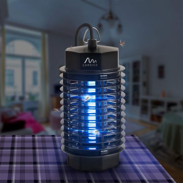 UV-Insektenvernichter 800-1000V: bis 50m², schwarz - Effektiver Insektenschutz ohne Chemie – Sichere & Langanhaltende Insektenabwehr für Ihr Zuhause